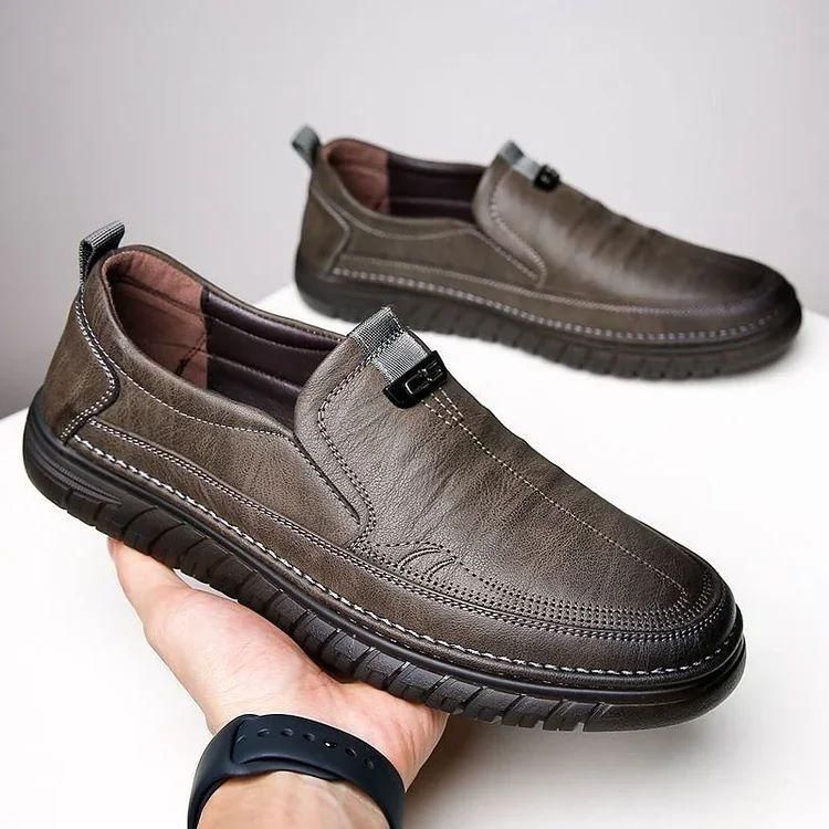 Trendy 2024 leather shoes