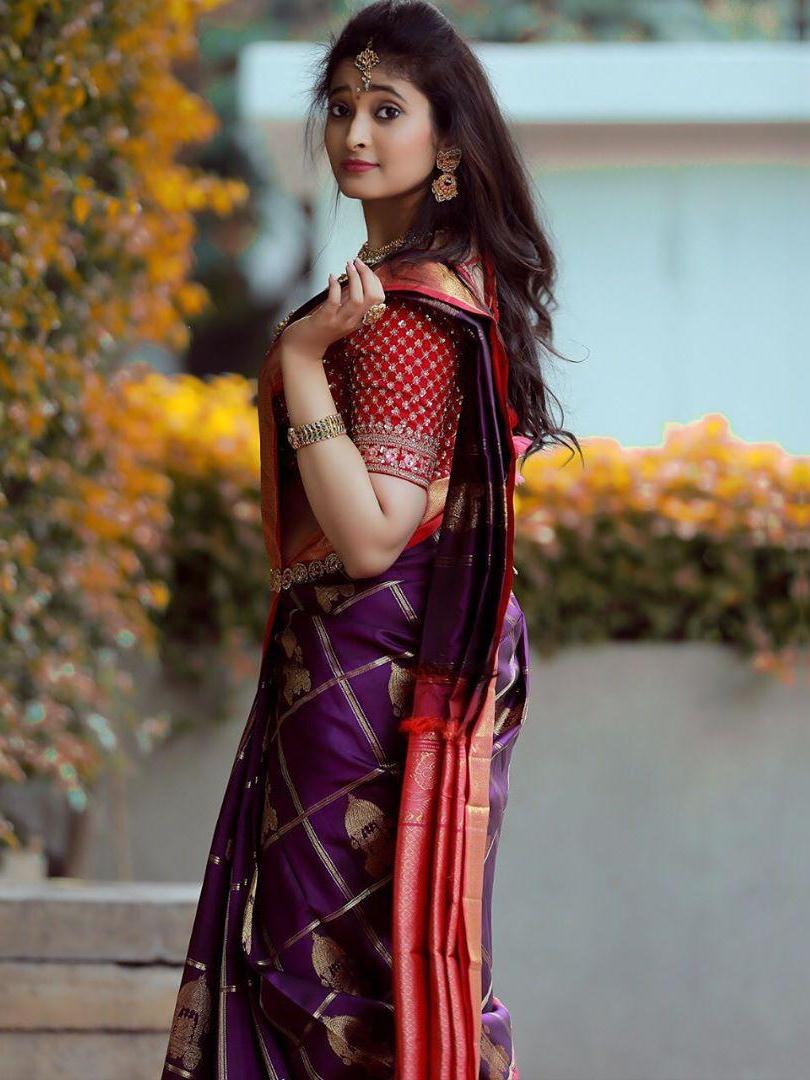 Kala Niketan Marvellous Kanchipuram Silk Saree with Blouse – kala ...