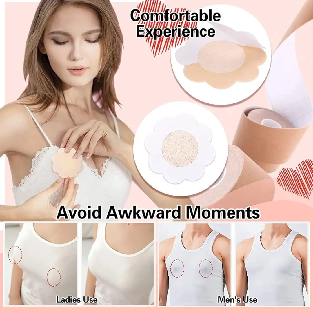 Original Boob Tape for Breasts Push-up Waterproof Sweat-proof
