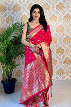 Load image into Gallery viewer, Beautiful Bridal, Festival &amp; Party Wear Soft Silk Saree
