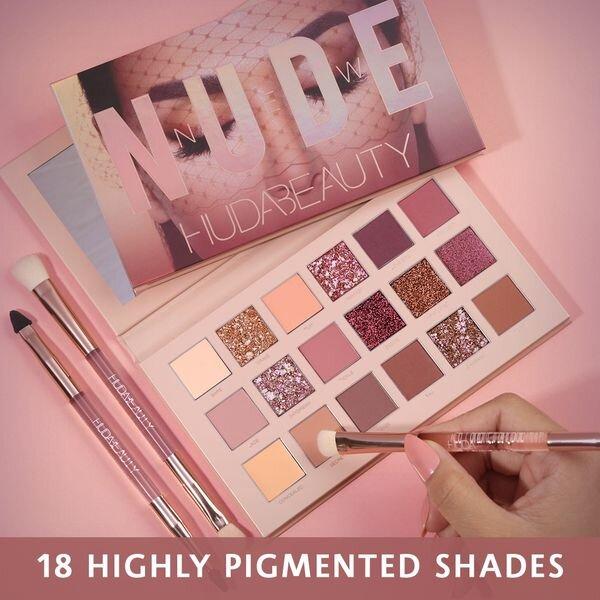 Huda Beauty The New Nude Eyeshadow Palette 18 Shades