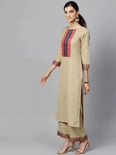 Load image into Gallery viewer, Festive &amp; Party Wear Cotton Printed Kurti With Palazzo &amp; Dupatta
