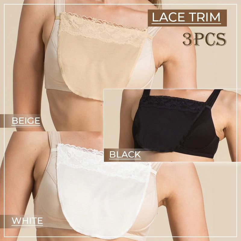 【🔥BUY 2 FREE 1🔥】Lace Privacy Invisibility Camisole - 1 package（3PCS）(WHITE+BLACK+BEIGE)